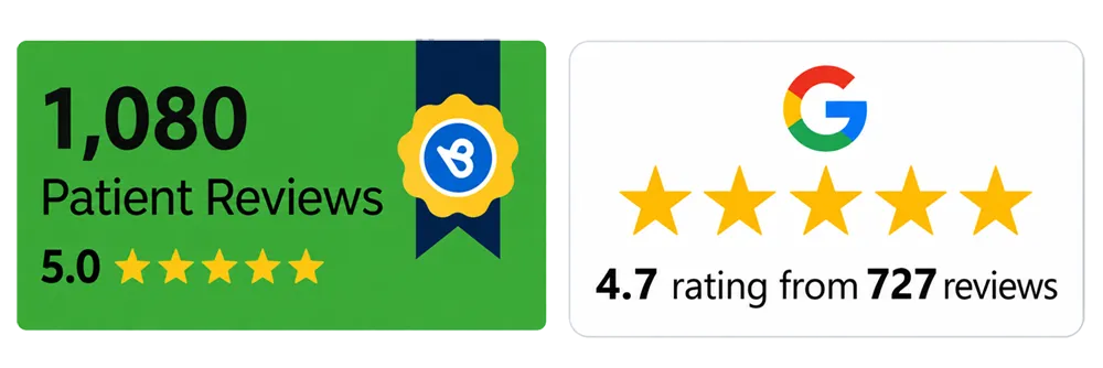 Dual Rating and Review Badges